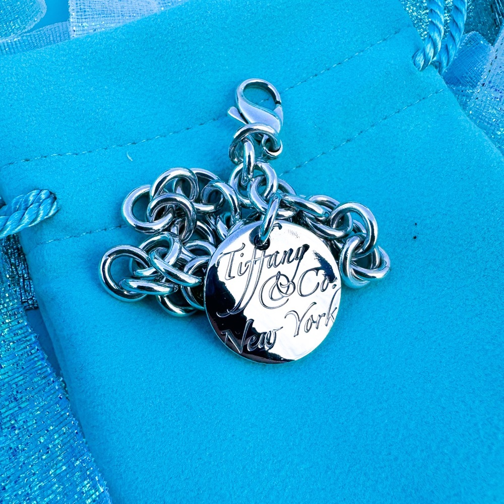 Tiffany & Co. Notes Charm Bracelet Silver